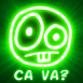 T�te marrante: "Ca va?"