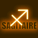 N�on zodiaque sagitaire