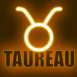 N�on zodiaque taureau