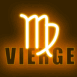 N�on zodiaque vierge