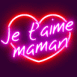 Coeur non "Je t'aime maman"