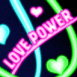 "Love power" fluo