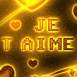 Cyber "Je t'aime" non orange